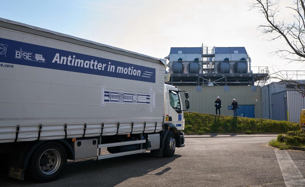 cern antimatter transport lead image