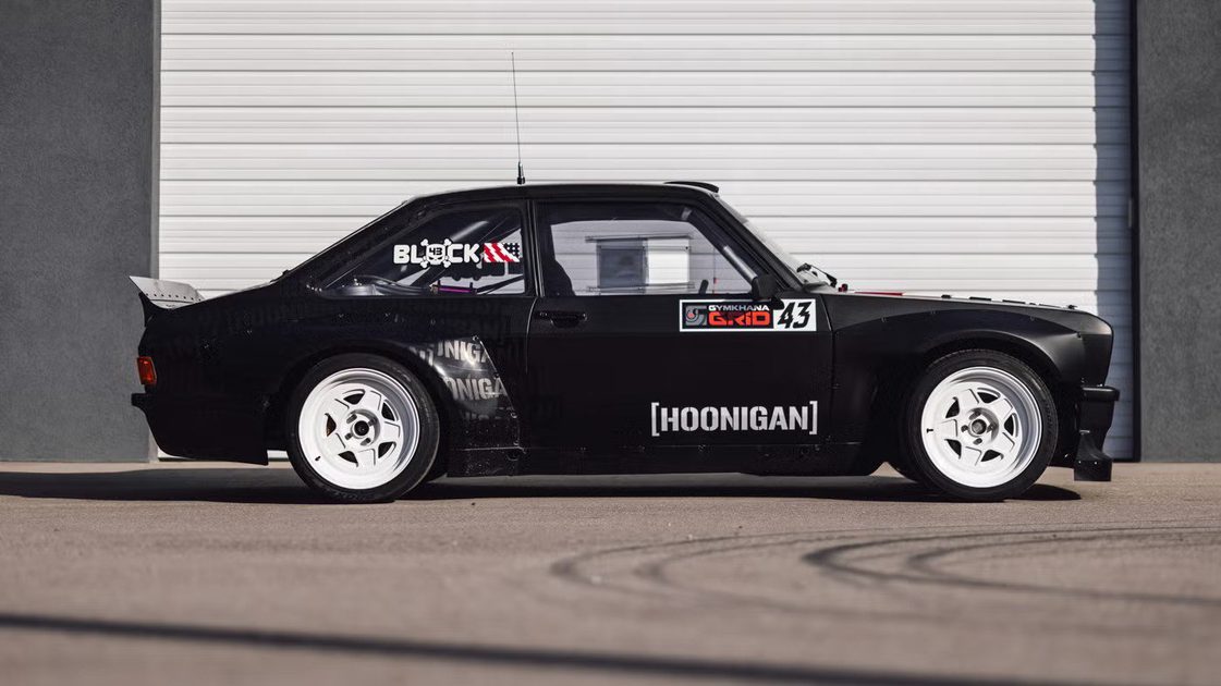Ken Block's 1978 Ford Escort Gymkhana Car Is Up for Auction on Bring a Trailer