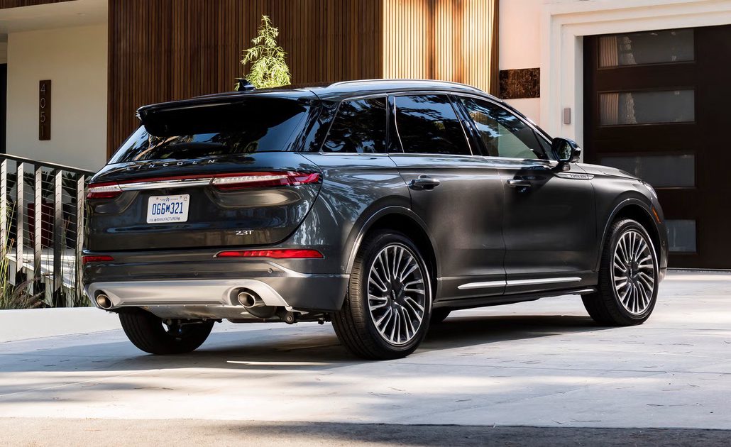 2022 lincoln corsair rear exterior