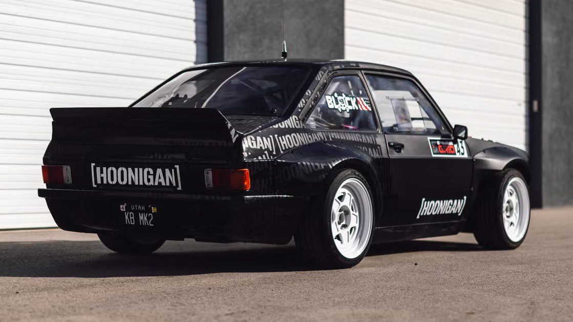 1978 ford escort mk2 gymkhana spec rear