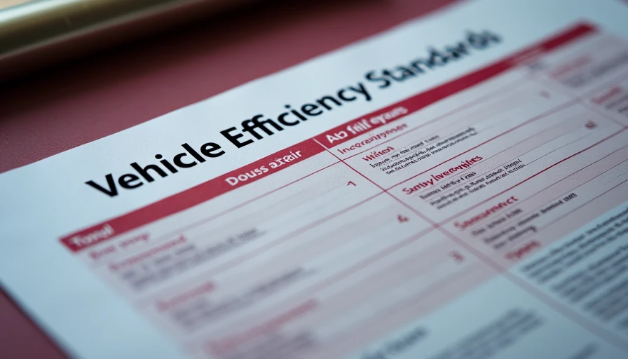 Visual context for what are corporate average fuel economy standards