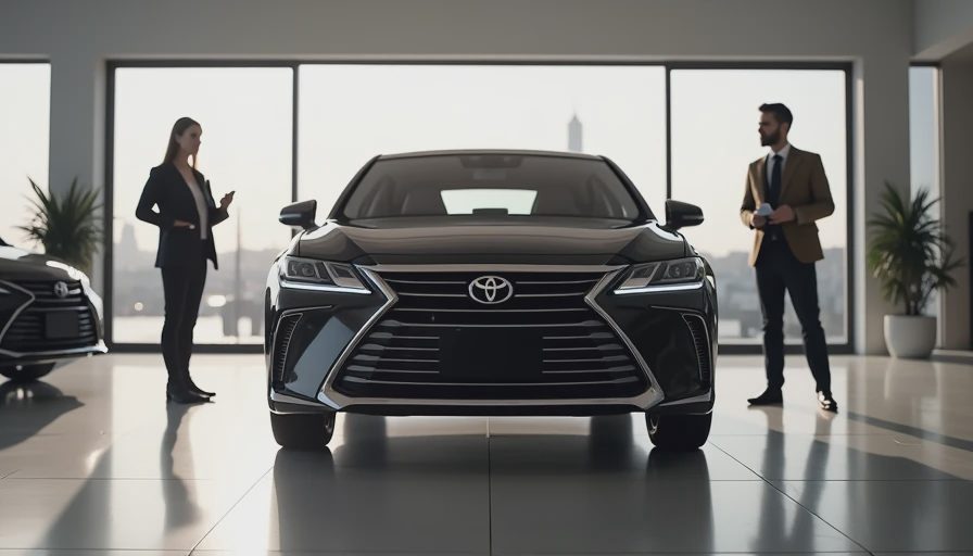 Visual context for toyota crown review