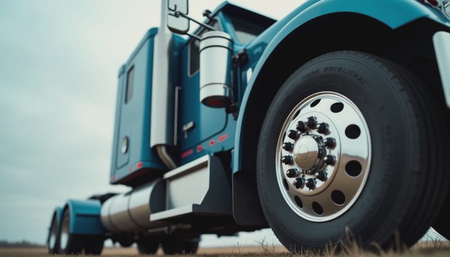 Visual context for semi truck