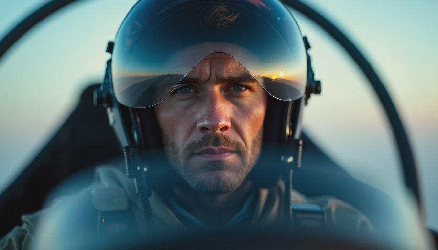Visual context for cockpit f 22