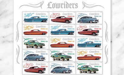 The U.S. Postal Service Celebrates Lowrider Culture with a New Set of Commemorative Stamps