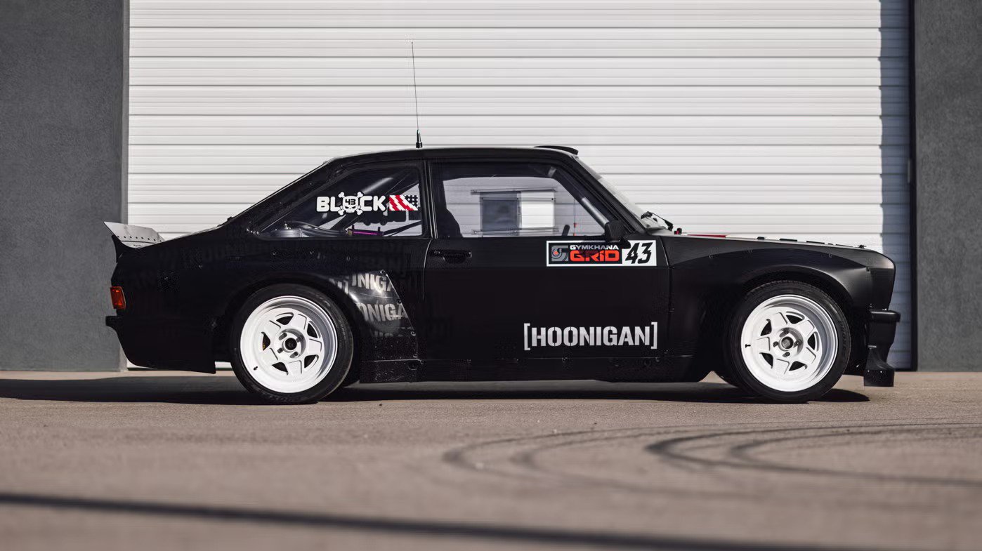 Ken Block's 1978 Ford Escort Gymkhana Car Is Up for Auction on Bring a Trailer