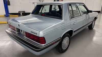 This 1989 Dodge Aries — Chrysler's Boxy Savior — Is Up for Auction on Bring a Trailer